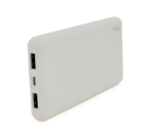 PowerbankTtec 10000mAh, Output: 2USB/microUSB, 20W, White