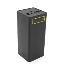 Power bank Voltronic D32-PD під 32х18650, Digital display, Output: 22.5W, Micro-USB, Type-C, Lightning, ABS, PVC, Black, BOX