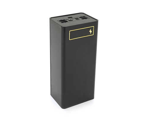 Power bank Voltronic D21-PD під 21х18650, Digital display, Output: 22.5W, Micro-USB, Type-C, Lightning, ABS, PVC, Black, BOX