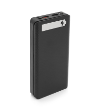 Power bank Voltronic M8-PD під 8х18650, flashlight, Output:5V-3A/9V-2A/12V-1.5A, Micro-USB, Type-C, Digital display, ABS, PVC, Black, BOX