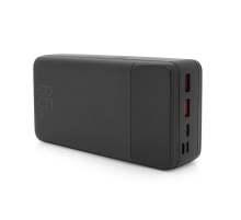 PowerBank XO-PR201 30000mAh, Input: (2xType-C), Output: (2хUSB, 2хType-C), PD65W для Laptop, plastic, Black, Q20
