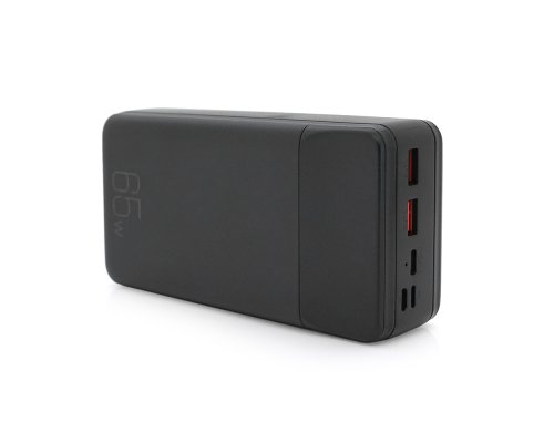 PowerBank XO-PR201 30000mAh, Input: (2xType-C), Output: (2хUSB, 2хType-C), PD65W для Laptop, plastic, Black, Q20