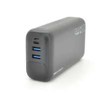 PowerBank 30000mAh, Input: (1хType-C, 1x MicroUSB), Output: (2хUSB, 2хType-C), PD20W, plastic, Black, Q20