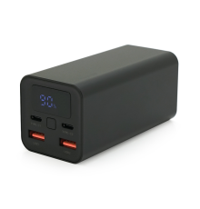 PowerBank XO-PB97 20000mAh, Input:(2хType-C), Output:(2хUSB,2хType-C), PD65W for Laptop, plastic, Black, Q28
