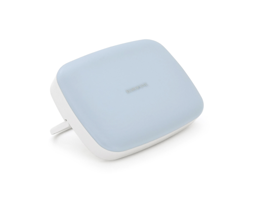 Power Bank Borofone DBT07 10000mAh+LED ліхтар, 2USB+Type-C, 18W, White, 0.31kg