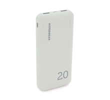 PowerBank Hypergear 20000mAh Fast Charge , 2*USB, White, Q24