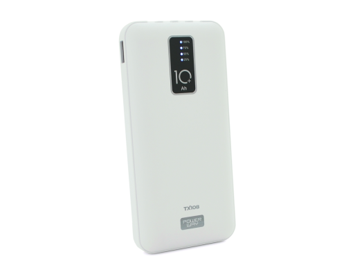 Powerbank TX-108 10000mAh, кабеля USB: Micro, Lighting, Black, (270g), Blister Powerbank TX-108 10000mAh, кабеля USB: Micro, Lighting, Black, (270g), Blister
