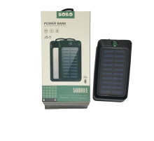 Повербанк с солнечной панелью (power bank) 50000mAh (2400mAh) Boro JS-5