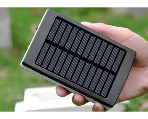 Power Bank 30000Mah акумулятор для телефона заряджання від сонця із сонячною батареєю