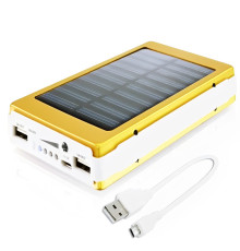 Power Bank 30000Mah акумулятор для телефона заряджання від сонця із сонячною батареєю