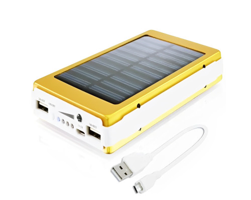 Power Bank 30000Mah акумулятор для телефона заряджання від сонця із сонячною батареєю