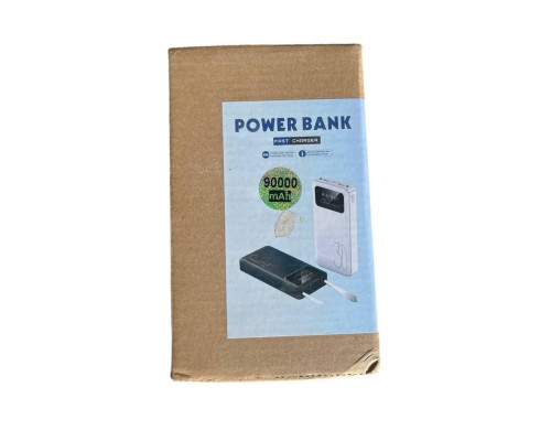 Power Bank 90000 мА·год 5V2A, Зарядний пристрій для швидкого заряджання, Портативний зовнішній акумулятор