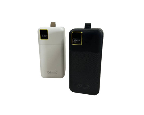 Портативний зарядний пристрій Power Bank ViaKing QC-Q25 50000 mAh, Чорний