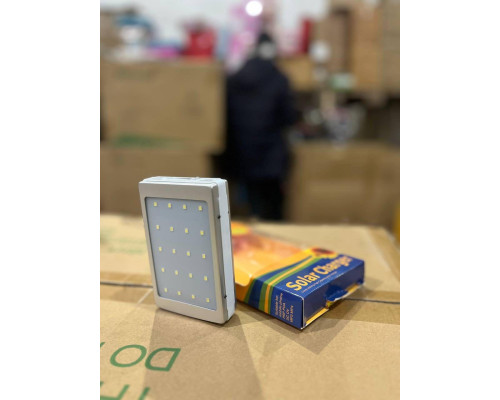 Power Bank 30000Mah акумулятор для телефона заряджання від сонця із сонячною батареєю