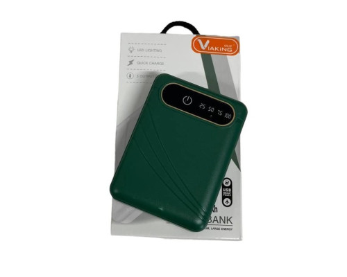 Зарядний пристрій Power Bank Viaking 50000 mAh N-8 Зелений