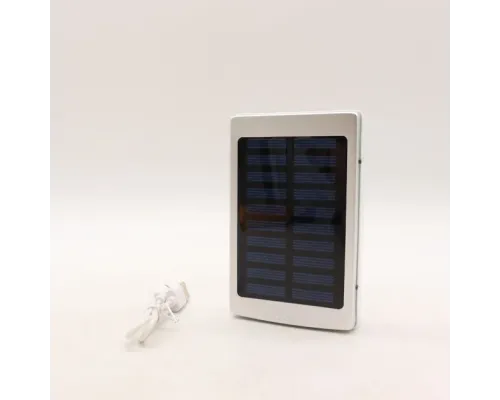 Ударопрочный солнечный повербанк Solar 20000 mAh, Серый Ударопрочный солнечный повербанк Solar 20000 mAh, Серый