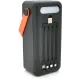 Портативна батарея NEW зовнішня повербанк Power Bank 100000 mAh із сонячною панеллю та ліхтариком