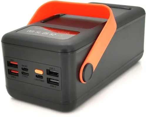 Портативна батарея NEW зовнішня повербанк Power Bank 100000 mAh із сонячною панеллю та ліхтариком Портативна батарея NEW зовнішня повербанк Power Bank 100000 mAh із сонячною панеллю та ліхтариком