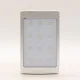 Ударопрочный солнечный повербанк Solar 20000 mAh, Серый