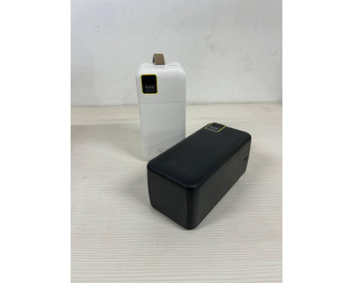 Стильный Mobile power bank 50000 mAh QC-Q25 с LCD дисплей Белый Стильный Mobile power bank 50000 mAh QC-Q25 с LCD дисплей Белый