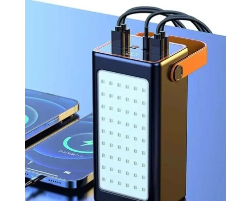 Повербанк 100000 mAh YM-655 широка коробка, Зовнішній акумулятор зі швидким заряджанням, Powerbank