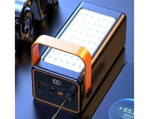 Повербанк 100000 mAh YM-655 широка коробка, Зовнішній акумулятор зі швидким заряджанням, Powerbank
