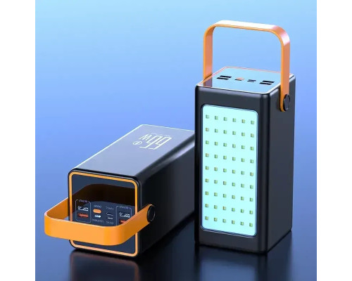 Повербанк 100000 mAh YM-655 широка коробка, Зовнішній акумулятор зі швидким заряджанням, Powerbank
