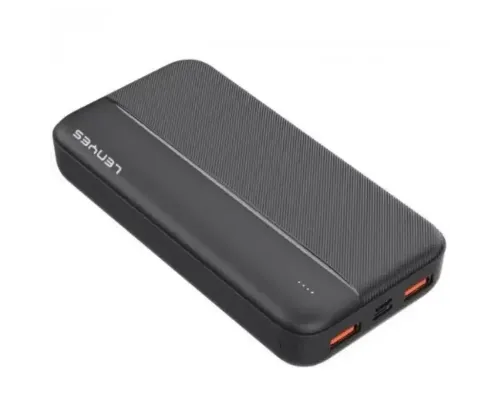 Зовнішній акумулятор Power bank 20000 mAh з USB, Lenyes PX263, Повербанк зі швидким заряджанням Зовнішній акумулятор Power bank 20000 mAh з USB, Lenyes PX263, Повербанк зі швидким заряджанням