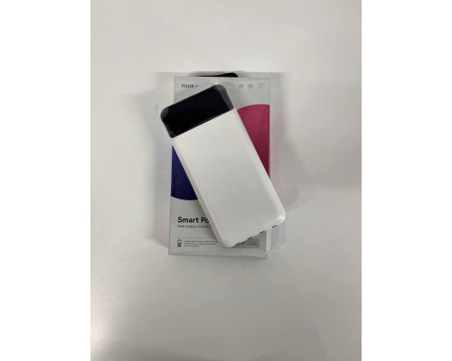 Повербанк KT T51X 50000mAh з 4 кабелями і 2 USB-портами Білий Повербанк KT T51X 50000mAh з 4 кабелями і 2 USB-портами Білий