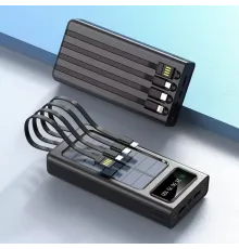 Зарядний пристрій для телефона Power Bank 30000 mAh із сонячною панеллю UKC