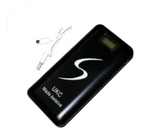 Мобильная зарядка Power Bank с экраном и фонариком 30000/9600mAh UKC