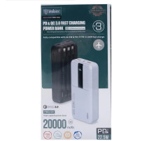 Универсальный Power Bank Inkax PBQ-09 20000mAh QC3.0 22.5W