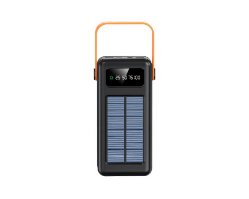 Портативний зарядний пристрій із сонячною панеллю Power Bank YM-639 CX Зовнішній акумулятор на 120000 mAh