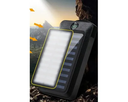 Повербанк с фонариком и солнечной батареей + компас Viaking 50000 mAh N2 Повербанк с фонариком и солнечной батареей + компас Viaking 50000 mAh N2