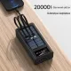 Зарядний пристрій для телефона Power Bank 30000 mAh із сонячною панеллю UKC