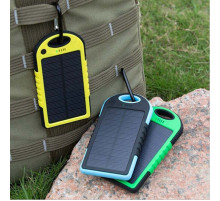 Портативне зарядне Power Bank Solar 30000 mAh на сонячній батареї ⁇ PowerBank
