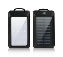 Power Bank 20000 mAh (No5 808) із сонячною панеллю й компасом
