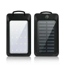Power Bank 20000 mAh (No5 808) із сонячною панеллю й компасом