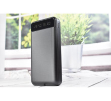 Повербанк KJ-P16 50000 mAh 5 В з ліхтариком портативний зарядний пристрій 20000mAh Чорний