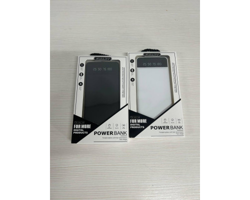 Повербанк KJ-P16 50000 mAh 5 В з ліхтариком портативний зарядний пристрій 20000mAh Чорний Повербанк KJ-P16 50000 mAh 5 В з ліхтариком портативний зарядний пристрій 20000mAh Чорний