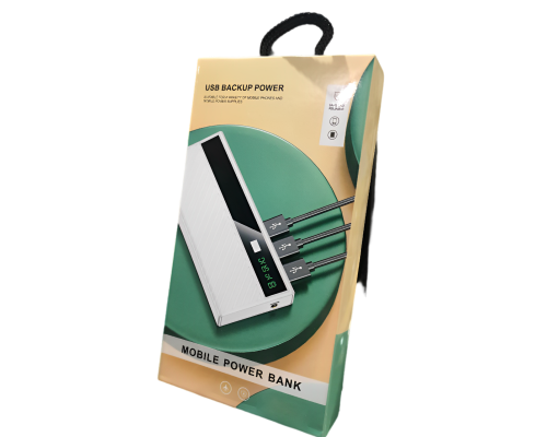 Повербанк LED Lighting Power Bank 20000 mAh Зовнішній акумулятор Повербанк LED Lighting Power Bank 20000 mAh Зовнішній акумулятор