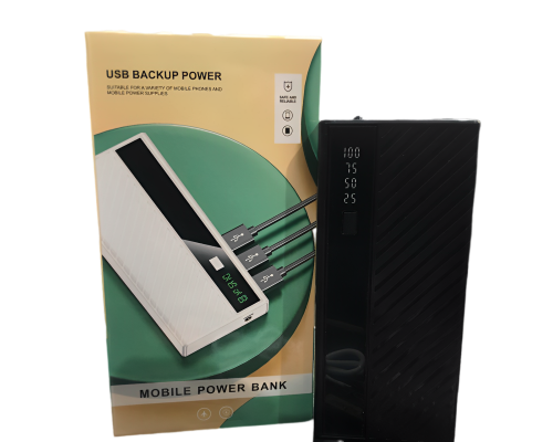 Повербанк LED Lighting Power Bank 20000 mAh Зовнішній акумулятор Повербанк LED Lighting Power Bank 20000 mAh Зовнішній акумулятор