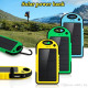 Портативне зарядне Power Bank Solar 30000 mAh на сонячній батареї ⁇ PowerBank