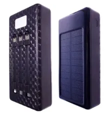 Потужний портативний Powerbank UKC 8058 Solar Charger 60 000MAh, із сонячною панеллю, кабелями та ліхтариком