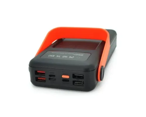 Power bank YM-635 400000mAh Solar Індикатор рівня заряду, для заряджання телефона з вбудованими кабелями Power bank YM-635 400000mAh Solar Індикатор рівня заряду, для заряджання телефона з вбудованими кабелями