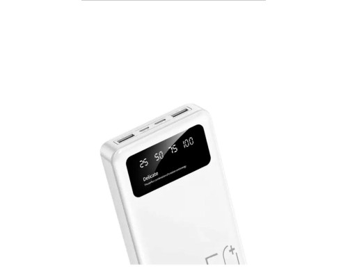 Зарядний пристрій Power Bank Viaking N5 50000 mAh. повербанк з дисплеєм і ліхтариком