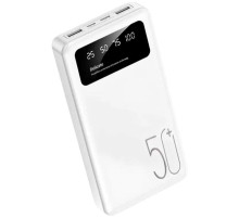 Зарядний пристрій Power Bank Viaking N5 50000 mAh. повербанк з дисплеєм і ліхтариком