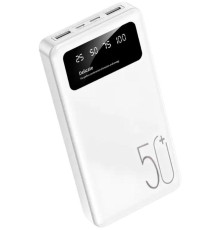 Зарядний пристрій Power Bank Viaking N5 50000 mAh. повербанк з дисплеєм і ліхтариком