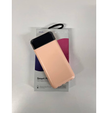 Повербанк із вбудованими кабелями KT T51X 10000mAh Персиковий