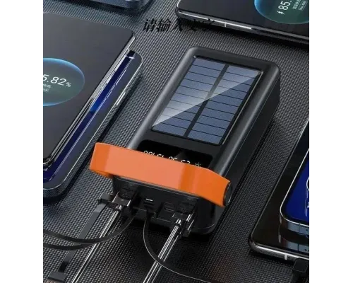 Power bank YM-635 400000mAh Solar Індикатор рівня заряду, для заряджання телефона з вбудованими кабелями Power bank YM-635 400000mAh Solar Індикатор рівня заряду, для заряджання телефона з вбудованими кабелями